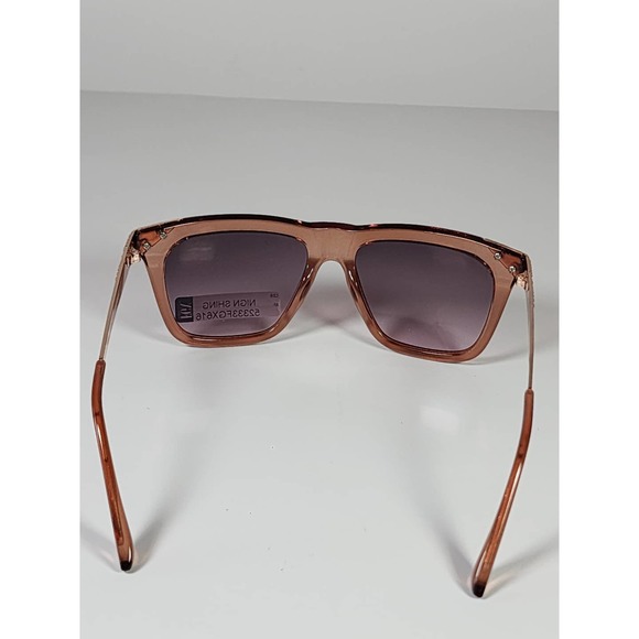 Foster Grant Full Classic Rose Gold / Pink 3D Snake Deco Sunglasses 52333FGX616 - Picture 5 of 11